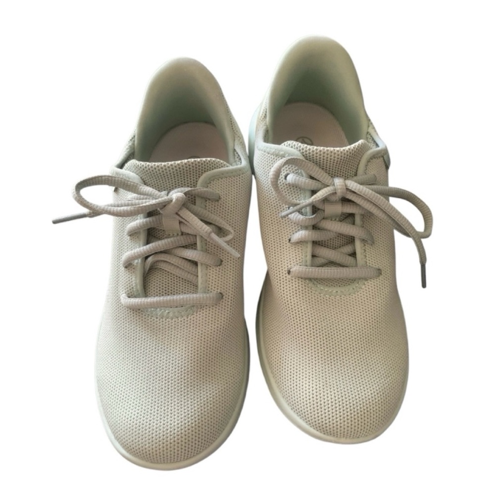 Kizik Women’s 7.5 Wide Sage Mint Green Eco-Friendly Knit Madrid Comfy Sneakers